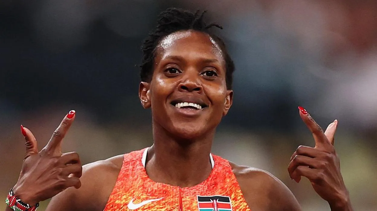 The Kenyan star wins unprecedented fourth world 1500m gold