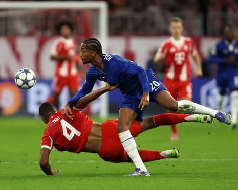 Chelsea's manager fumes when the German giants center-back Tah escapes dismissal in UCL loss